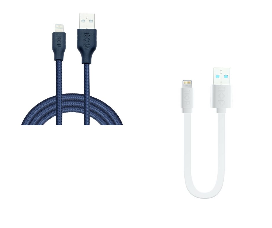 

dott iPhone Data Charging 8 Pin (Lightning) Cable ( 1 m Assorted )