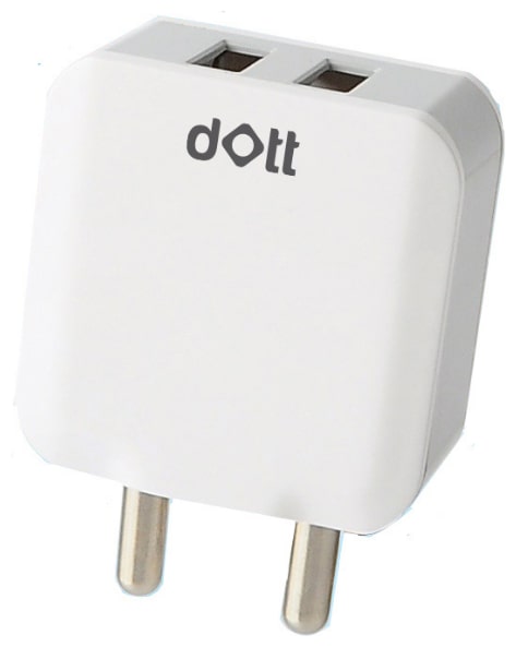 

dott DUO Wall Charger 2 4 A Wall Charger - 2 USB Ports