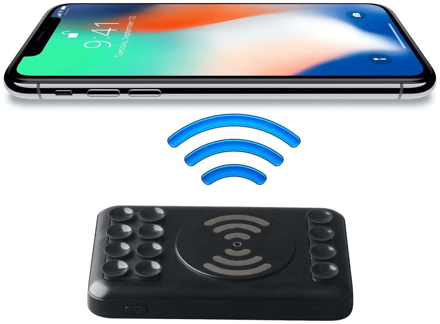 

dott Wireless 5000 mAh Wireless Fast Charging Power Bank - Black