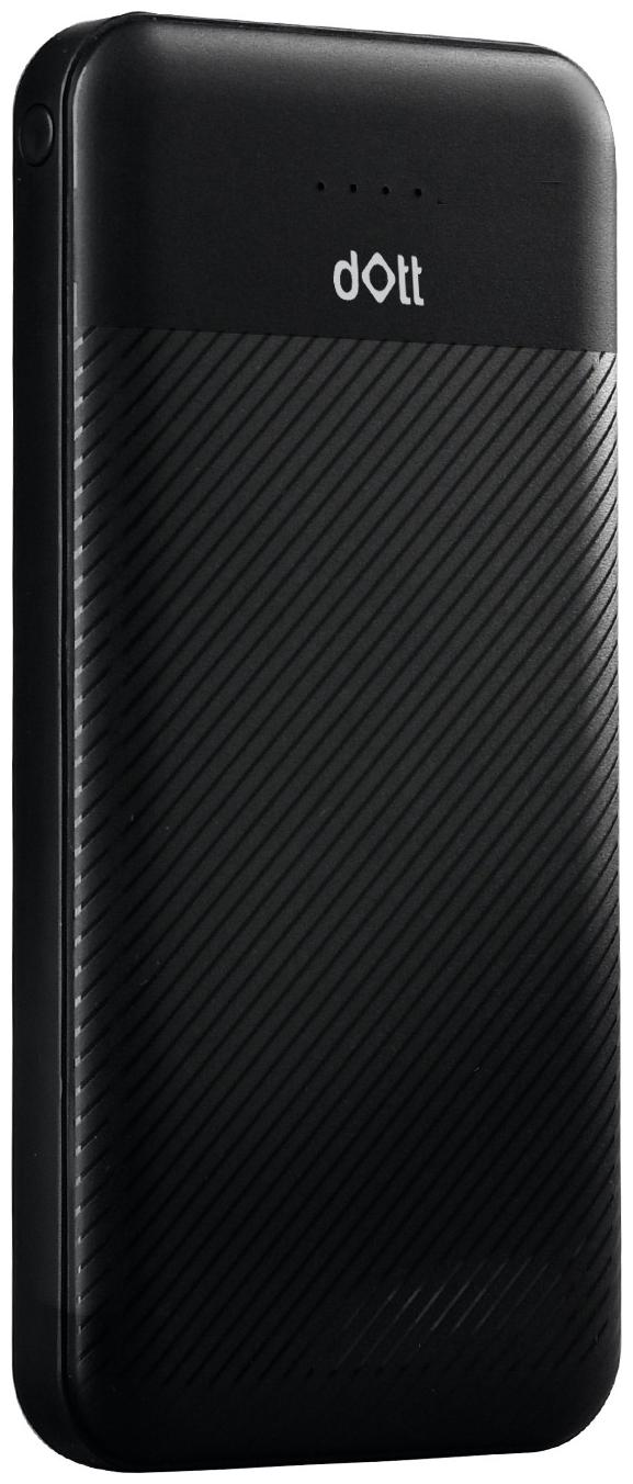 

dott SLEEK 10000 mAh Portable Fast Charging Power Bank - Black