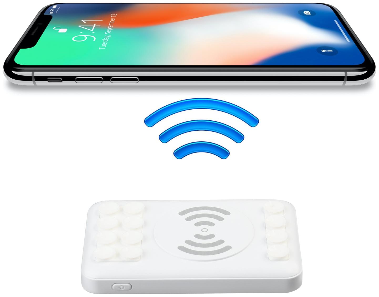 

dott Wireless 5000 mAh Wireless Fast Charging Power Bank - White