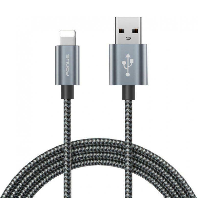 

DURABLE BRAIDED 10FT LONG USB CABLE WIRE SYNC DATA CORD K3J for IPHONE IPAD IPOD