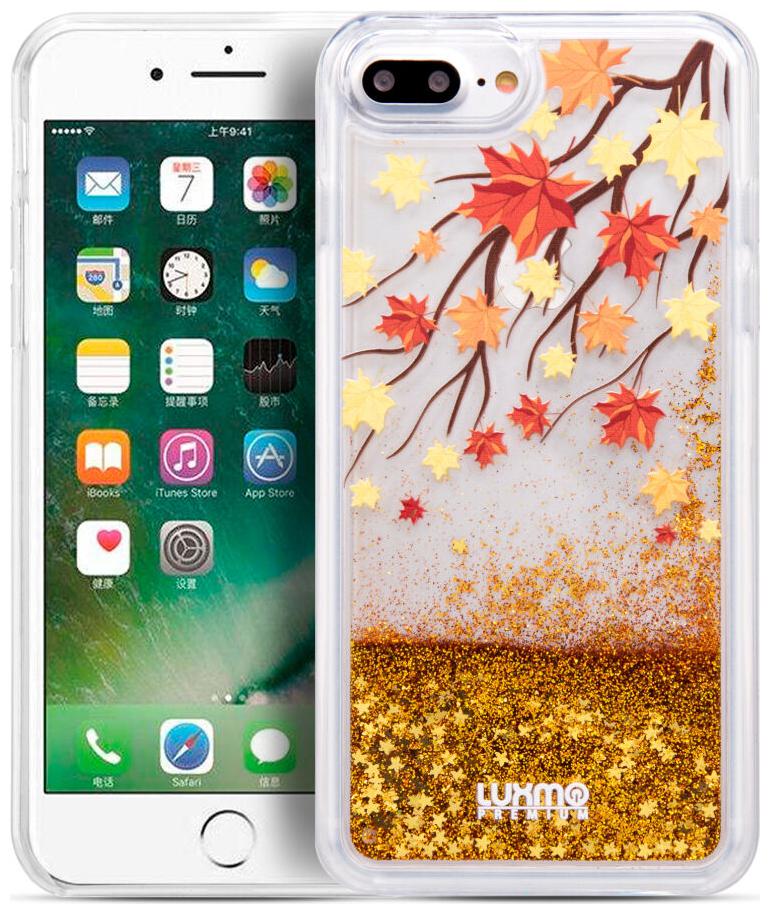 

Dynamic Liquid Glitter Quicksand Clear Back Case Cover For iPhone 6 6s 7 8 Plus