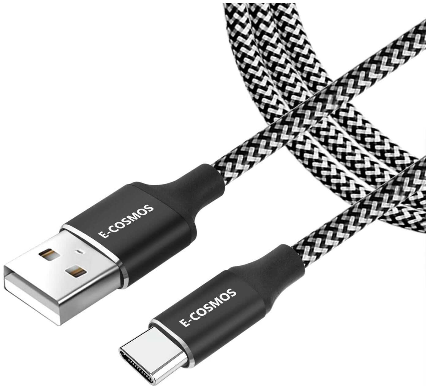 

E-Cosmos Data Charging Type-C Cable ( 1 5-2m Black )