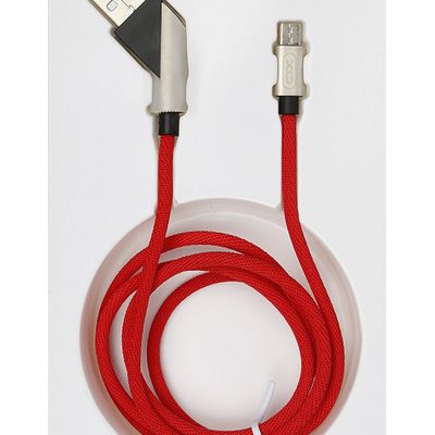 

E-COSMOS Micro USB High Speed USB 2 2 A Male to Micro B Data Sync and Charging Cable for lenovo k5 red