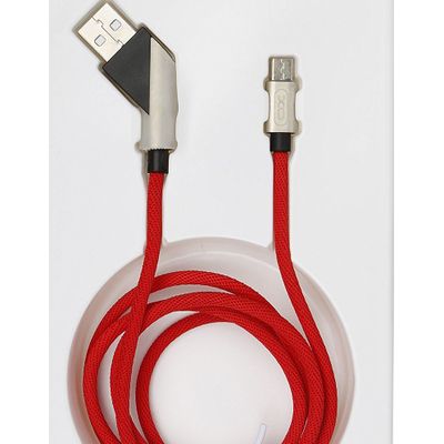 

E-COSMOS Micro USB High Speed USB 2 2 A Male to Micro B Data Sync and Charging Cable All Android Mobile (Red)