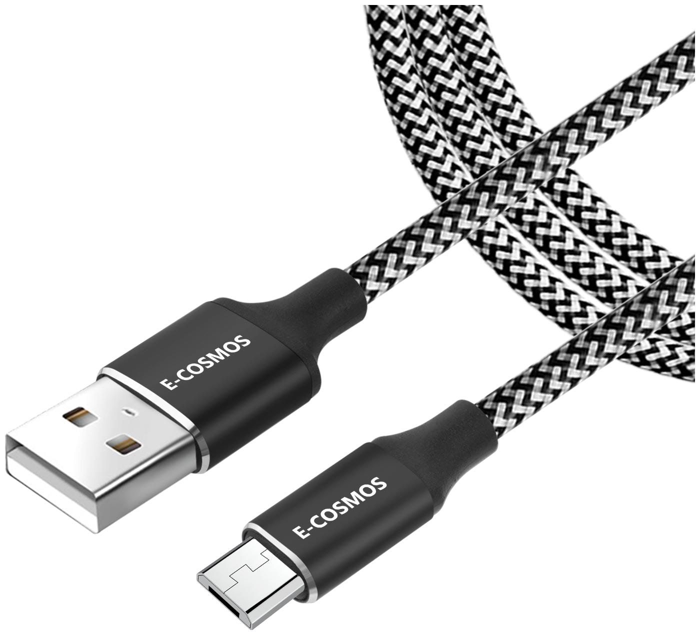 

E-Cosmos Data Charging Micro USB Cable ( Above 2m Black )