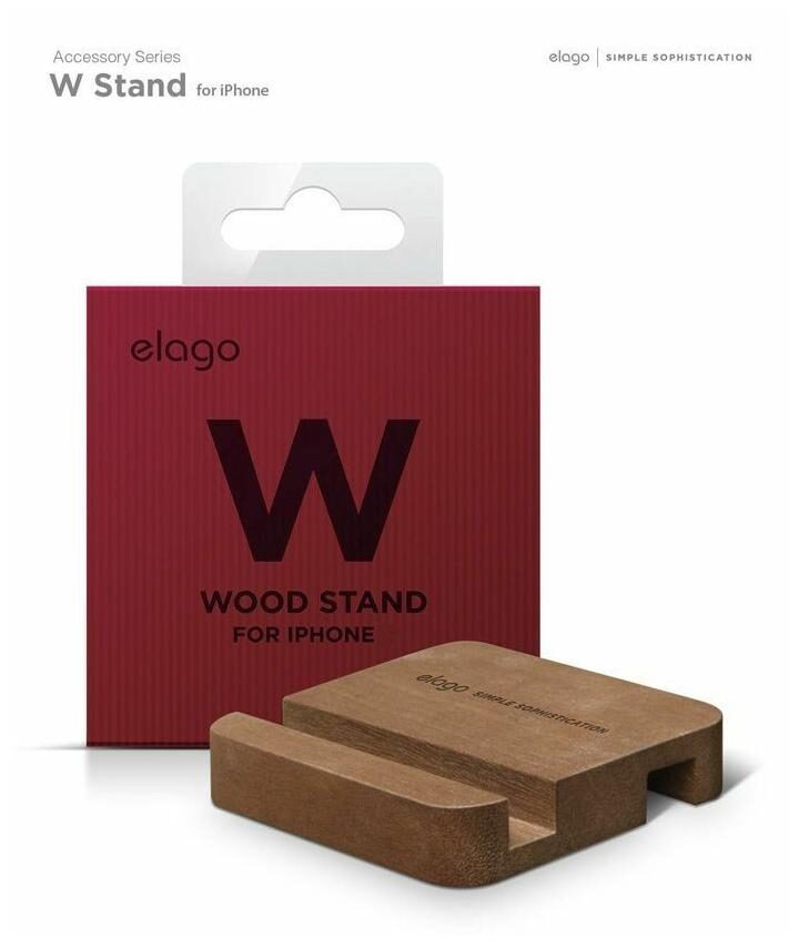 

elago Wood Stand for iPhone 6 5 4 Tablet Galaxy 2