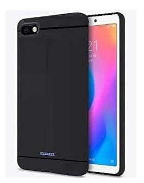 EMARTOS Back Cover For Redmi 6a Silicone Black