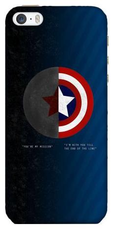 

Emble Polycarbonate Back Cover For Apple iPhone 5s ( Multi )