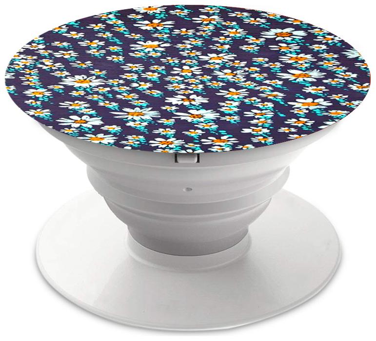 

Emble Designer Pop Socket White Flower in Blue Background