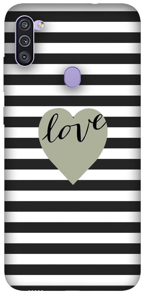 

Emble Designer Hard Case Cover For Samsung Galaxy M11 Love Art