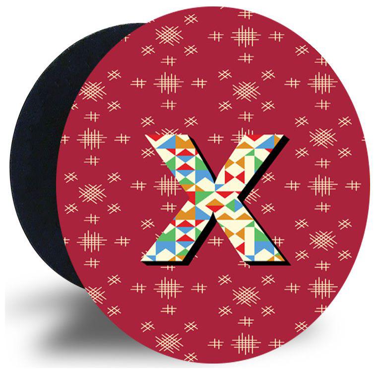 

Emble Designer Pop Socket X alphabet