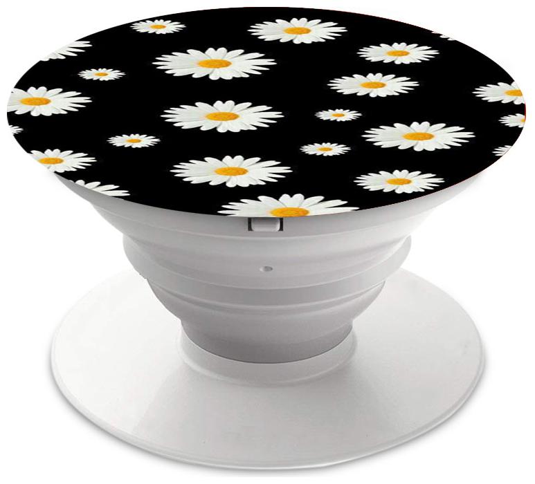 

Emble Designer Pop Socket White Flower Case
