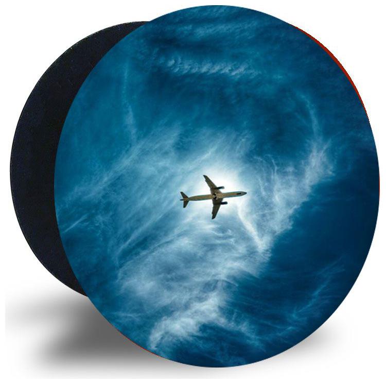 

Emble Designer Pop Socket Airoplane In Sky Background Case