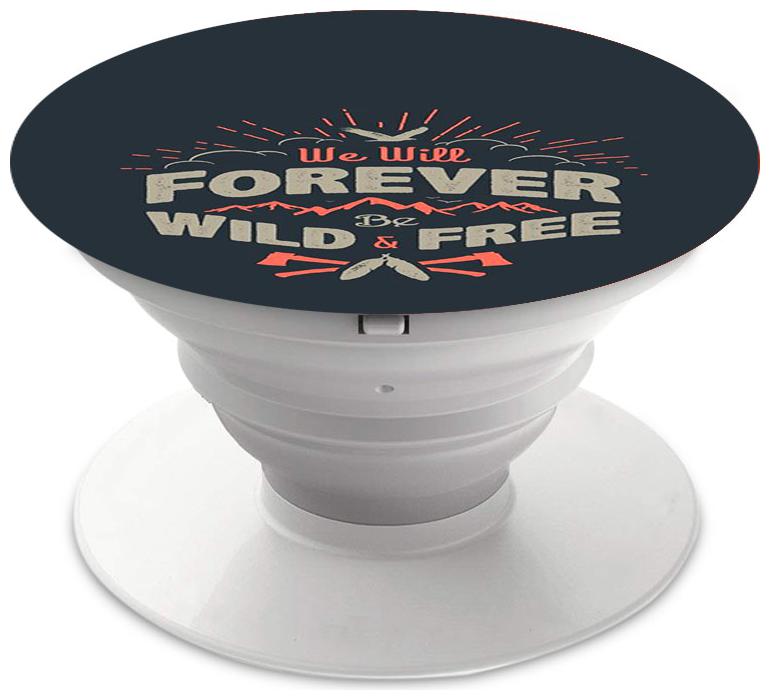 

Emble Designer Pop Socket Be Wild Free Case