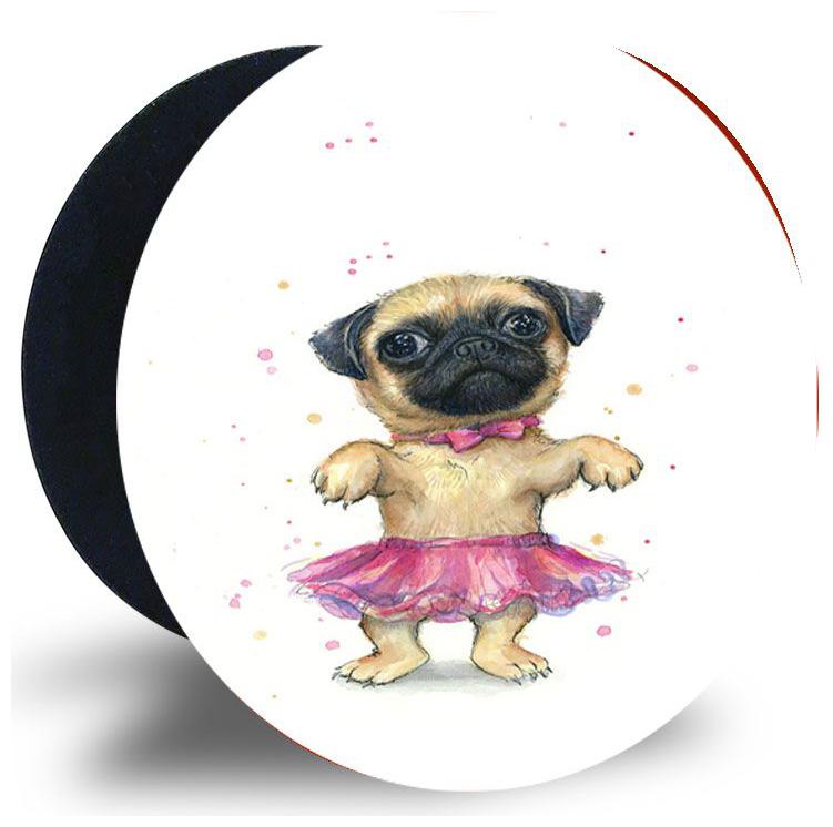 

Emble Designer Pop Socket Dog in Lady Dress