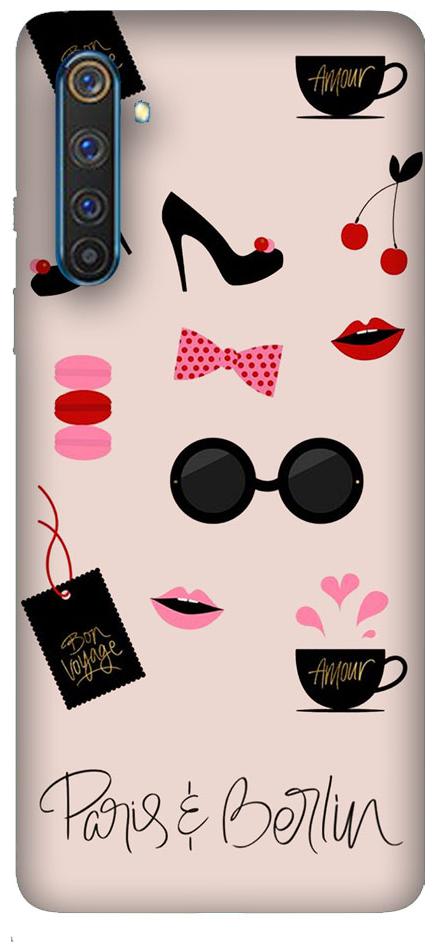 

Emble Designer Hard Case Cover For Realme 6 Paris And Berlin