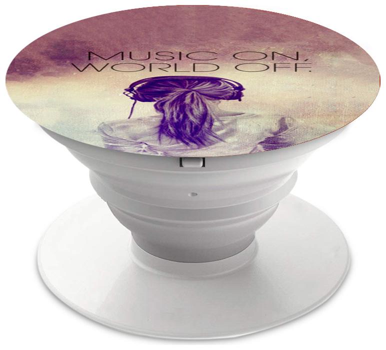 

Emble Designer Pop Socket Earphone Lady