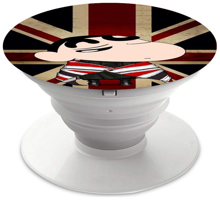 

Emble Designer Pop Socket Shinchan with Flag