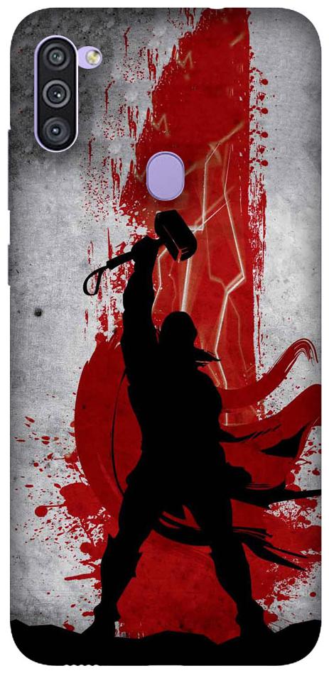 

Emble Designer Hard Case Cover For Samsung Galaxy M11 Shadow SuperHero