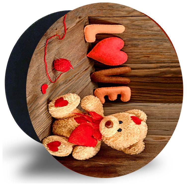 

Emble Designer Pop Socket Love Teddy