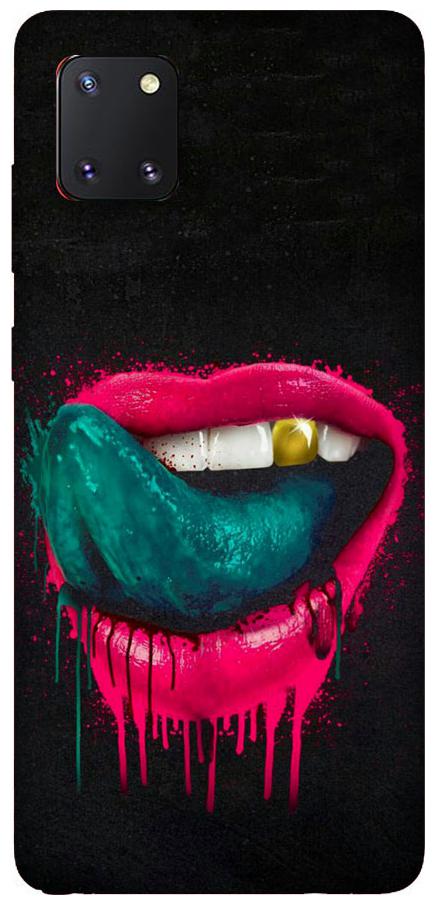 

Emble Designer Hard Case Cover For Samsung Galaxy S10 Lite Naughty Girl Lips