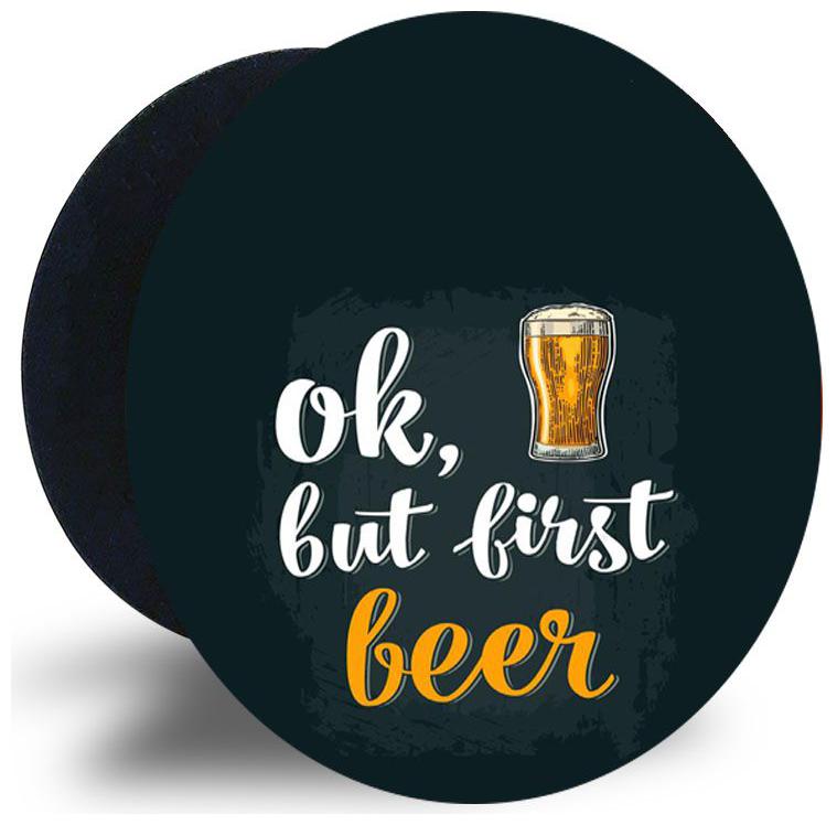 

Emble Designer Pop Socket First Beer Case