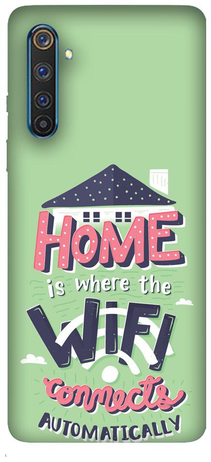 

Emble Designer Hard Case Cover For Realme 6 Where The WIFI Case