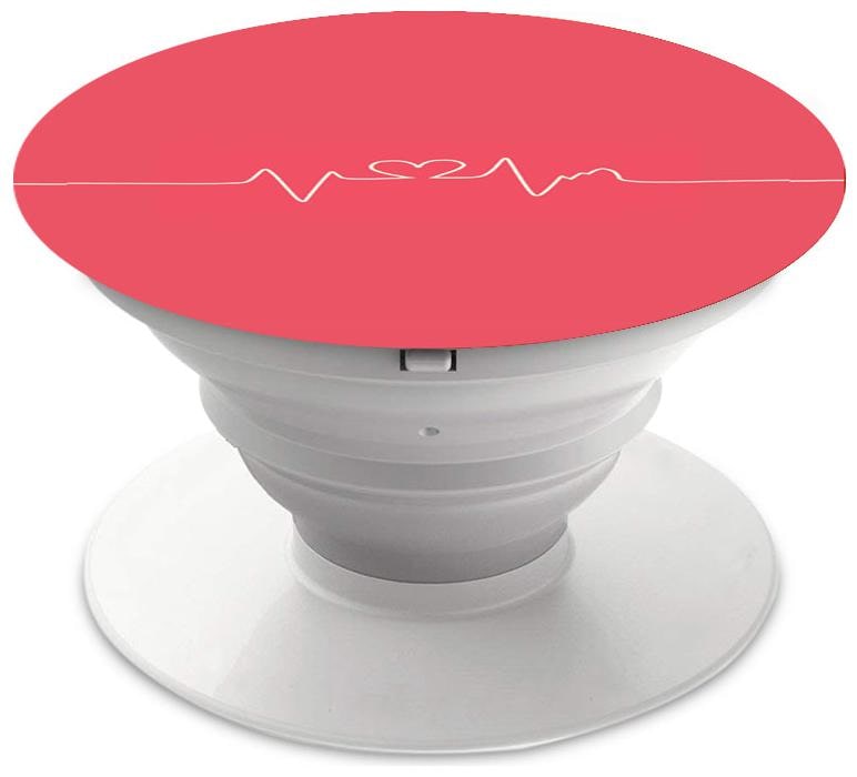 

Emble Designer Pop Socket Heart Lines Case