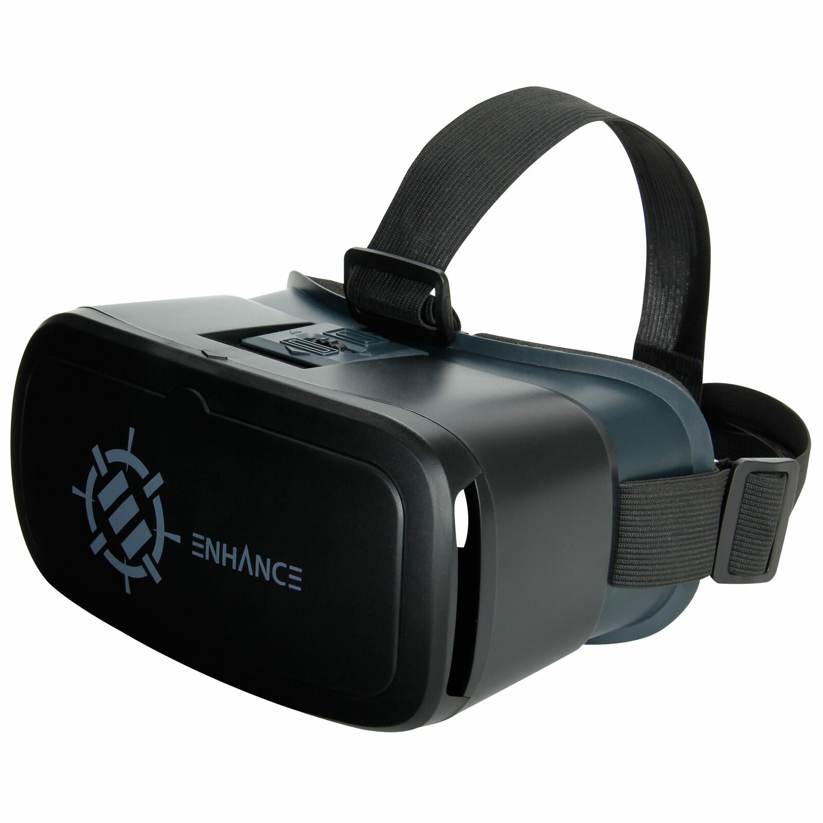 

ENHANCE 3D VR Headset with Nose-Padding Adjustable Head Strap Support