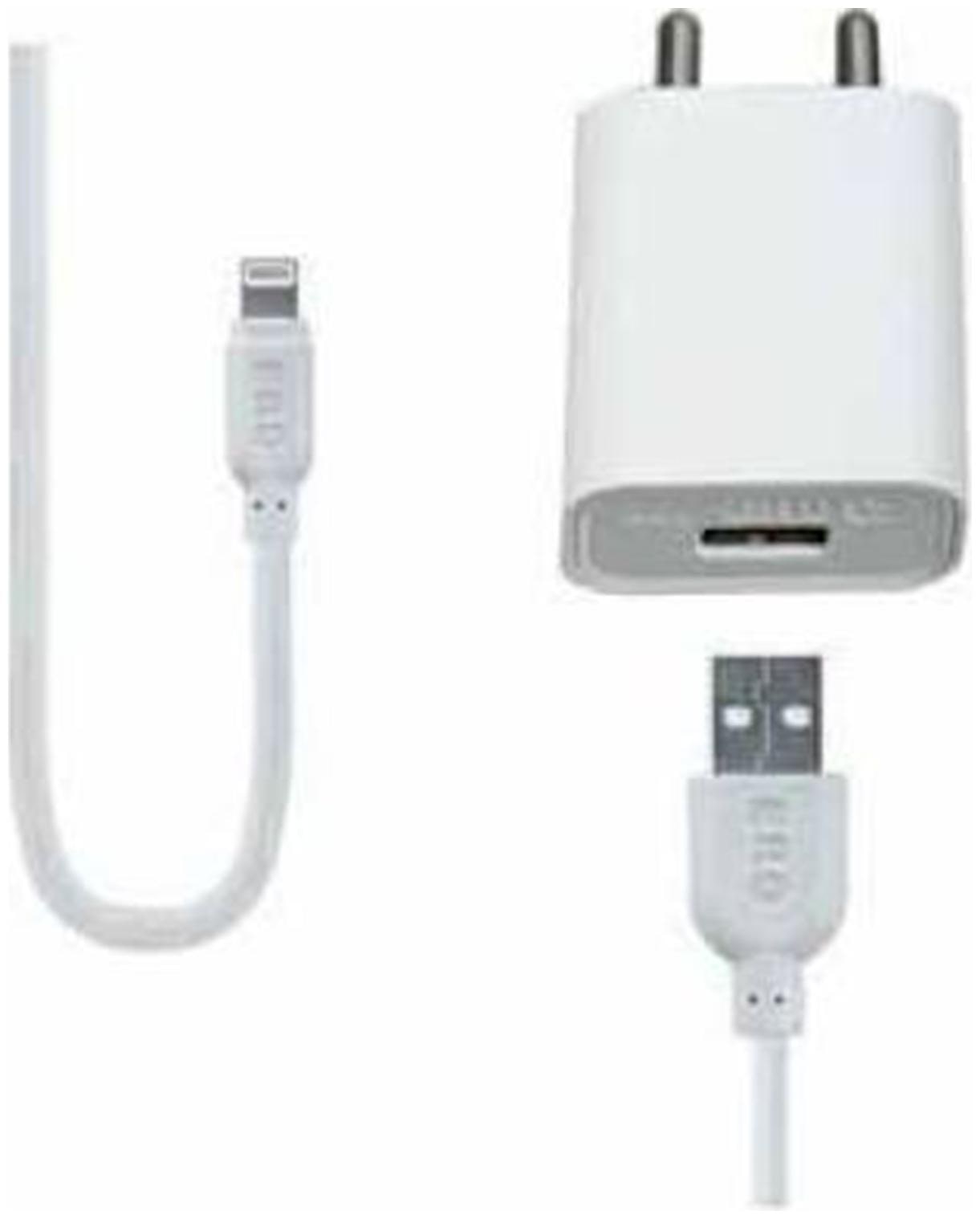 

ERD TC50 With ERD Iph5 Data Cable 2 A Fast Charging Dock Charger - 1 USB Port
