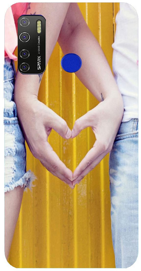 

EvayEnterprise Silicone Printed Multi Color Soft Back Cover For Tecno Spark 5 Pro