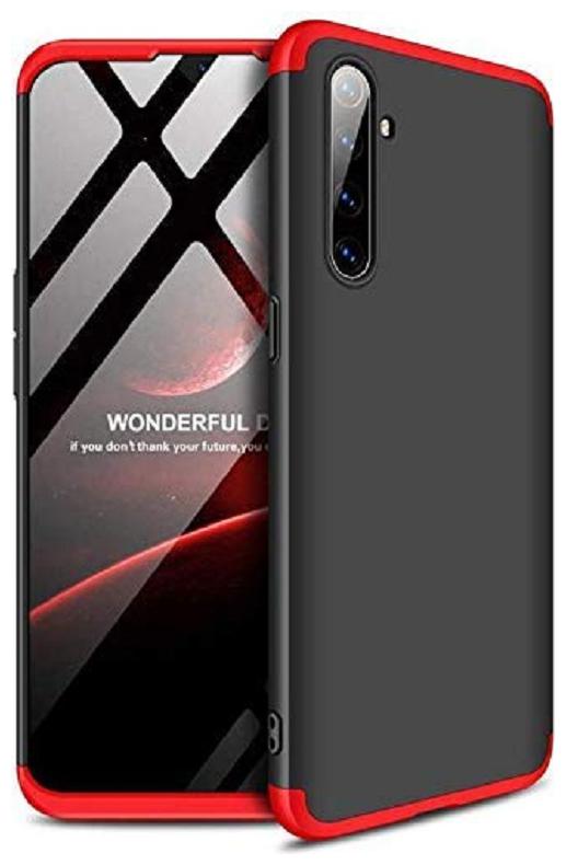 

EXOTIC FLOURISH Back Cover For Realme X2 Black Red