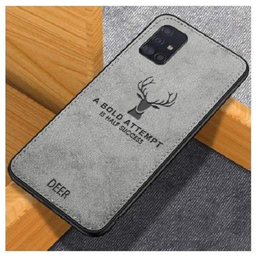 

EXOTIC FLOURISH Back Cover Fabric Samsung Galaxy M31s Grey