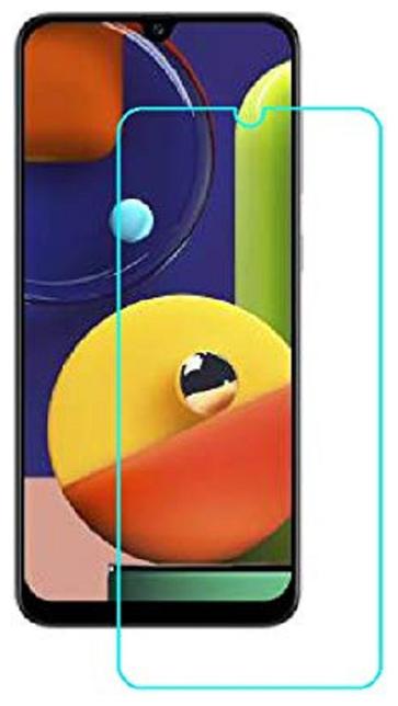

Exotic Flourish Screen Protector Made with Hammer Proof Impossible Fiber Film Crystal Clear Glass with Easy Installation Kit - Not a Tempered Glass- for Samsung Galaxy A50s