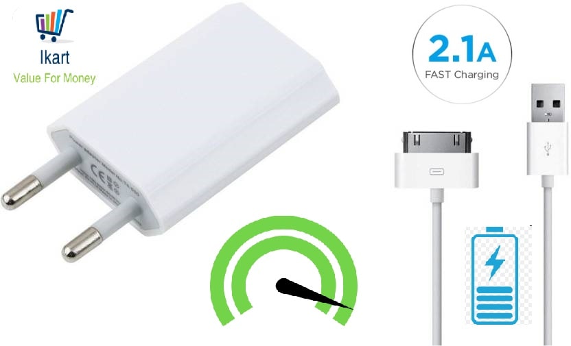 

Fast Charger for Apple Universal Power Adapter Fast Charging Adapter Compatible for Apple iPhone 4