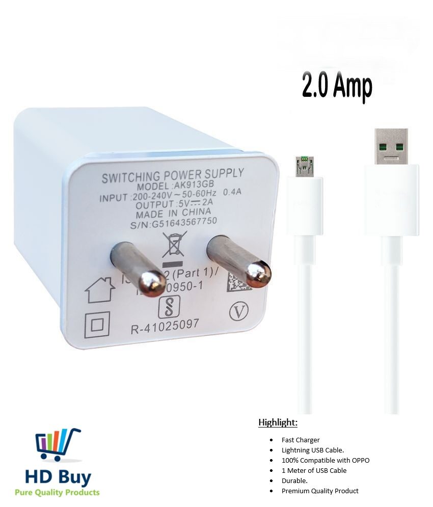 

Fast Charger For oppo F1 All Andriod Devices