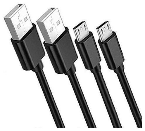 

Fast Charging Micro USB Data Cable for All Android Phones Smartphones High Speed 2 0 Sync 1 m - Set of 2 (Black)-20
