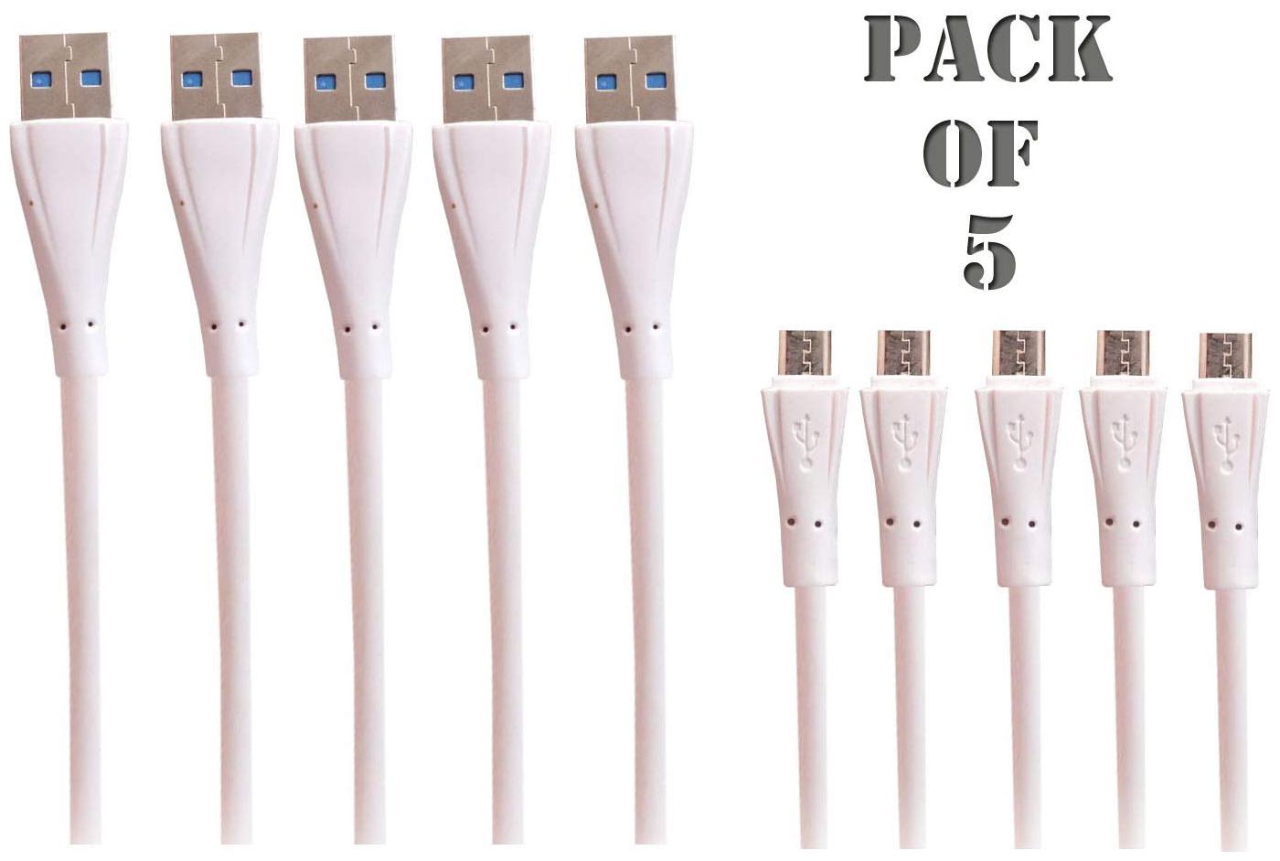 

Vegish Charging Only Micro USB Cable ( 1 m White )