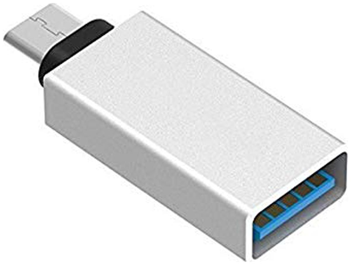 

Fast Delight Mobile OTG Adapter (Silver)