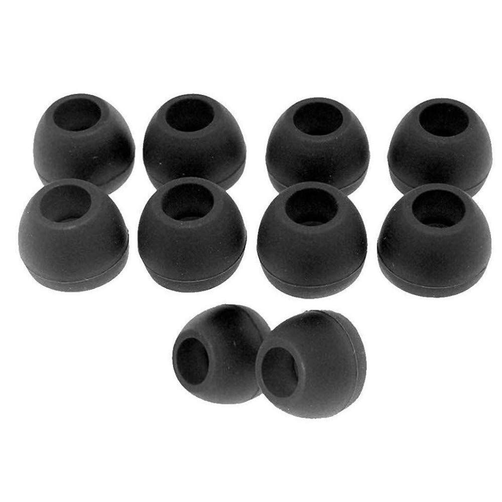 

Fast Delight Silicone Rubber Earbuds Tips Eartips Earpads Earplugs for Replacement in Earphones and Bluetooth Medium Size (10 Pcs (5 Pair)