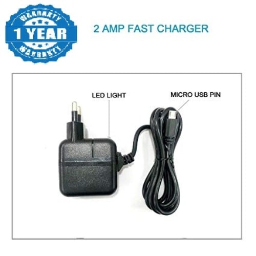 

Fast Quick 2 Amp Mobile charger with all smart phone 1 year warrenty