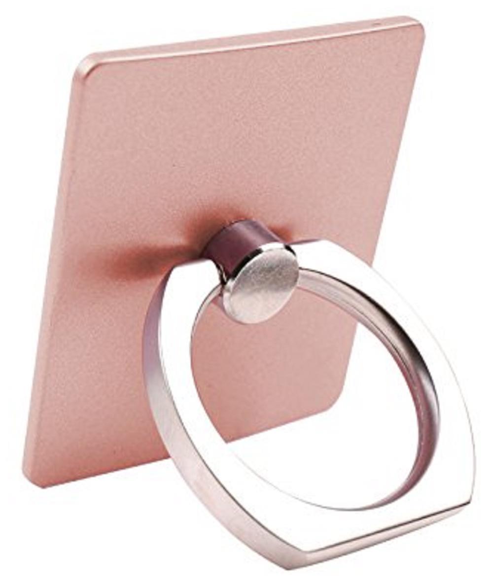 

Fedus 360 Degree Rotating Finger Ring Mobile Holder Stand for Mobile Phones Tablets( Rose Gold Colors )