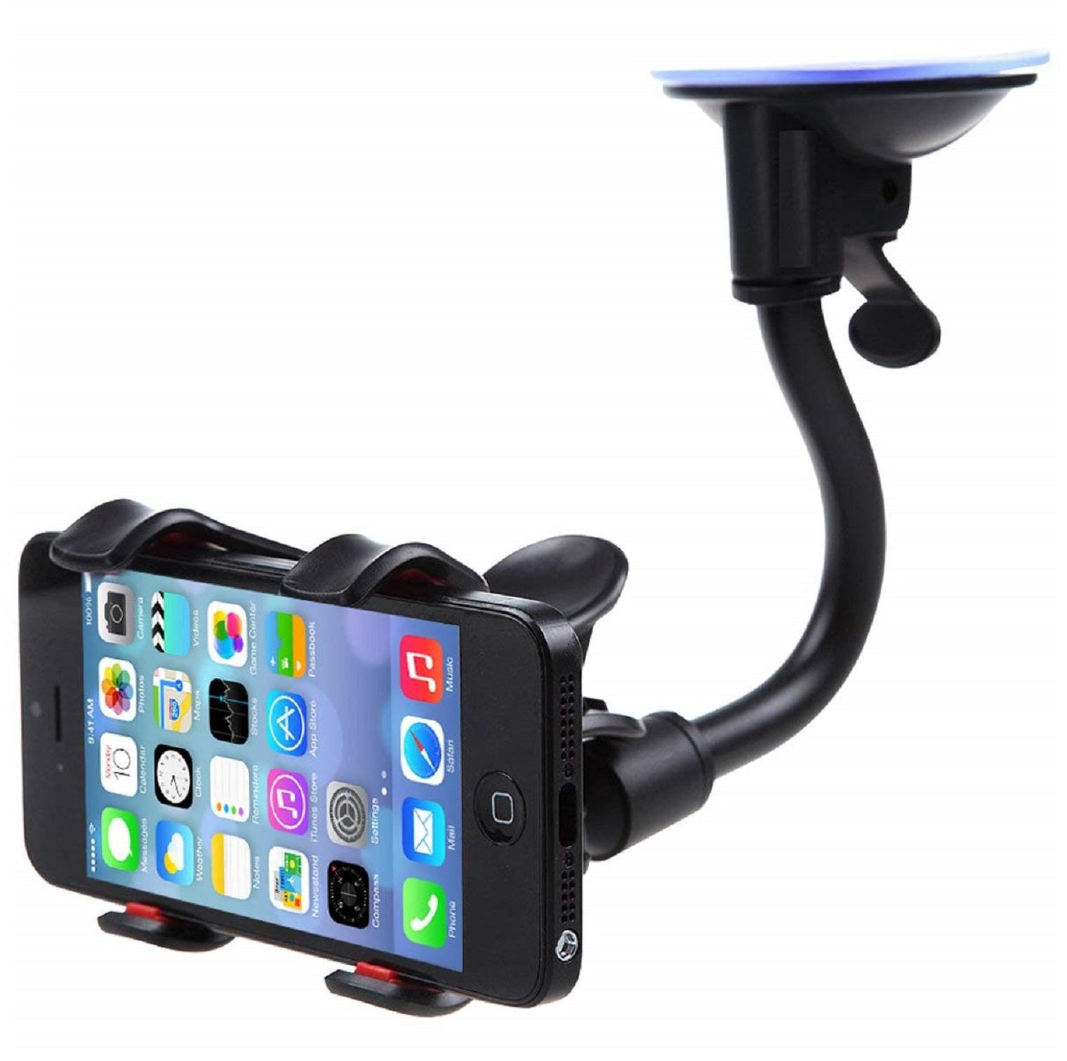 

Fedus Car Phone Mount Windshield Car Dashboard Suction Cup Cell Mobile Phone Holder for iPhone 8 8 Plus X 7 7 Plus 6 6 Plus