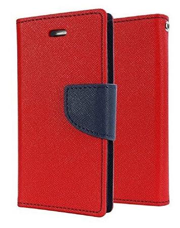 Findx Flip Cover For Samsung Galaxy J7 Prime Red