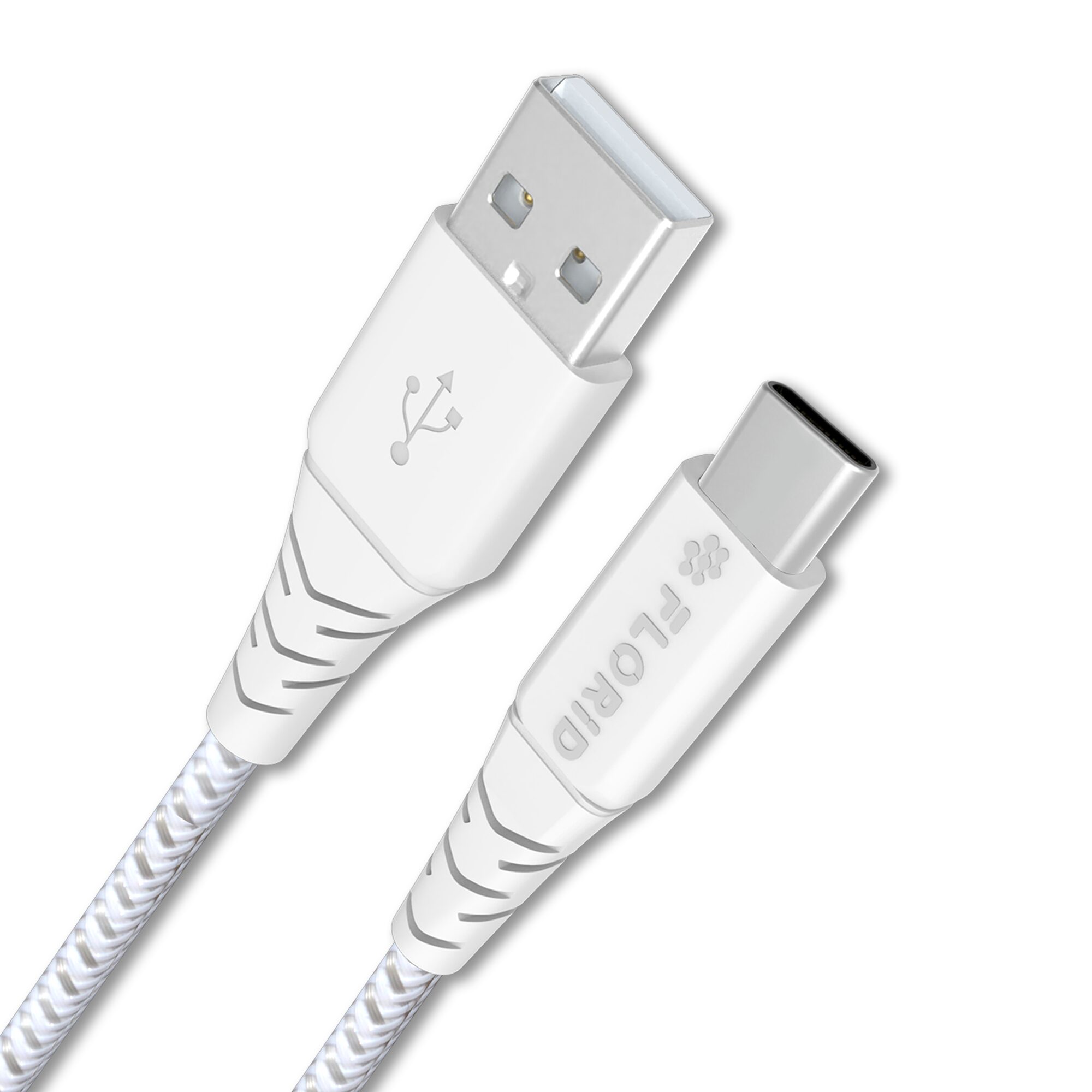 

Florid Data Charging Type-C Cable ( 1 2 mtr White )