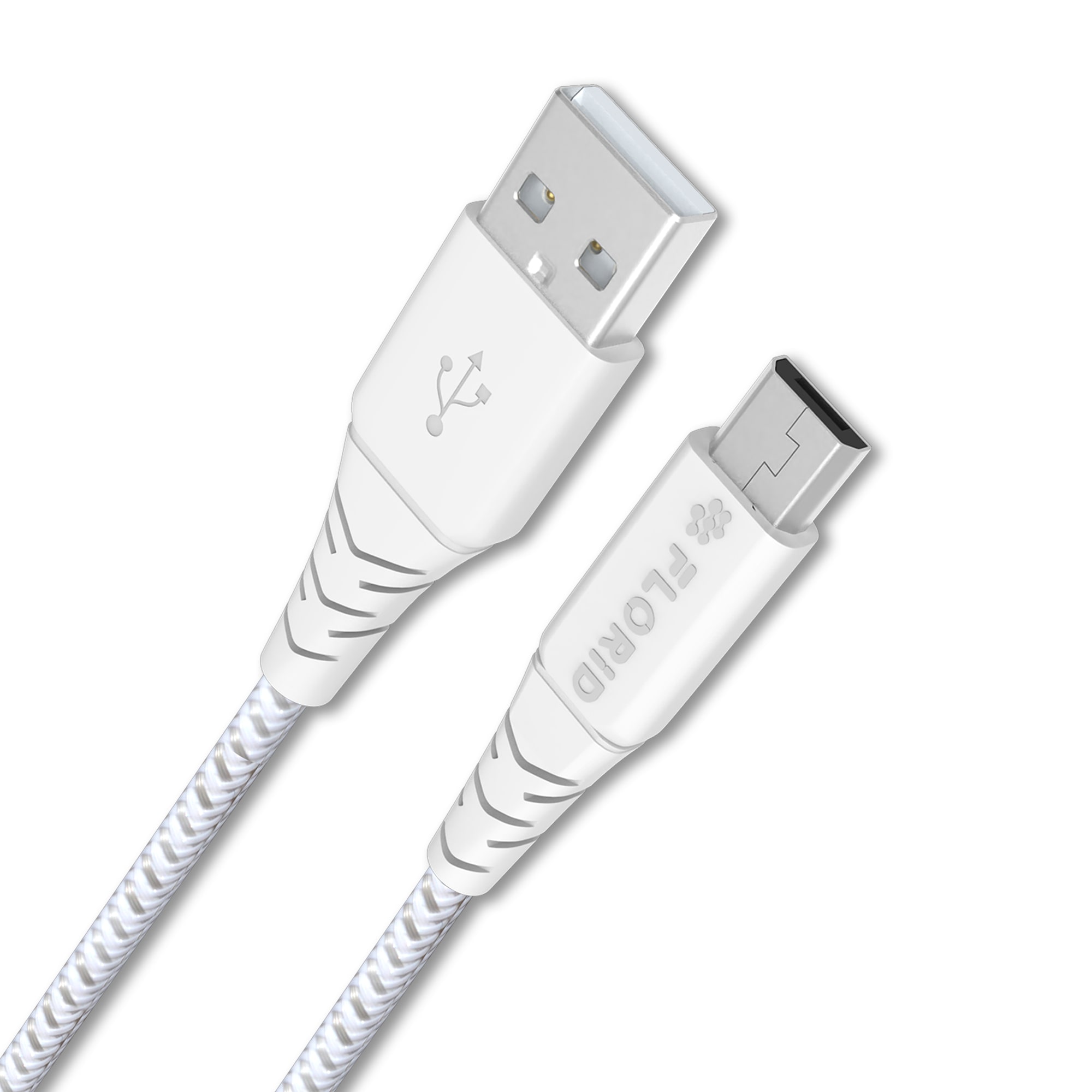 

Florid Data Charging Micro USB Cable ( 1 2 mtr White )