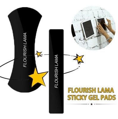 

FLOURISH LAMA Nano Rubber Pad Universal Phone Holder Sticker No Trace