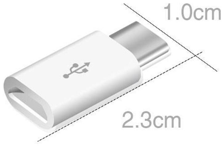 

Flying IndiaType-C to V8 Connector Compatible Charging and Data Transfer High Speed Connector Adapter Assorted
